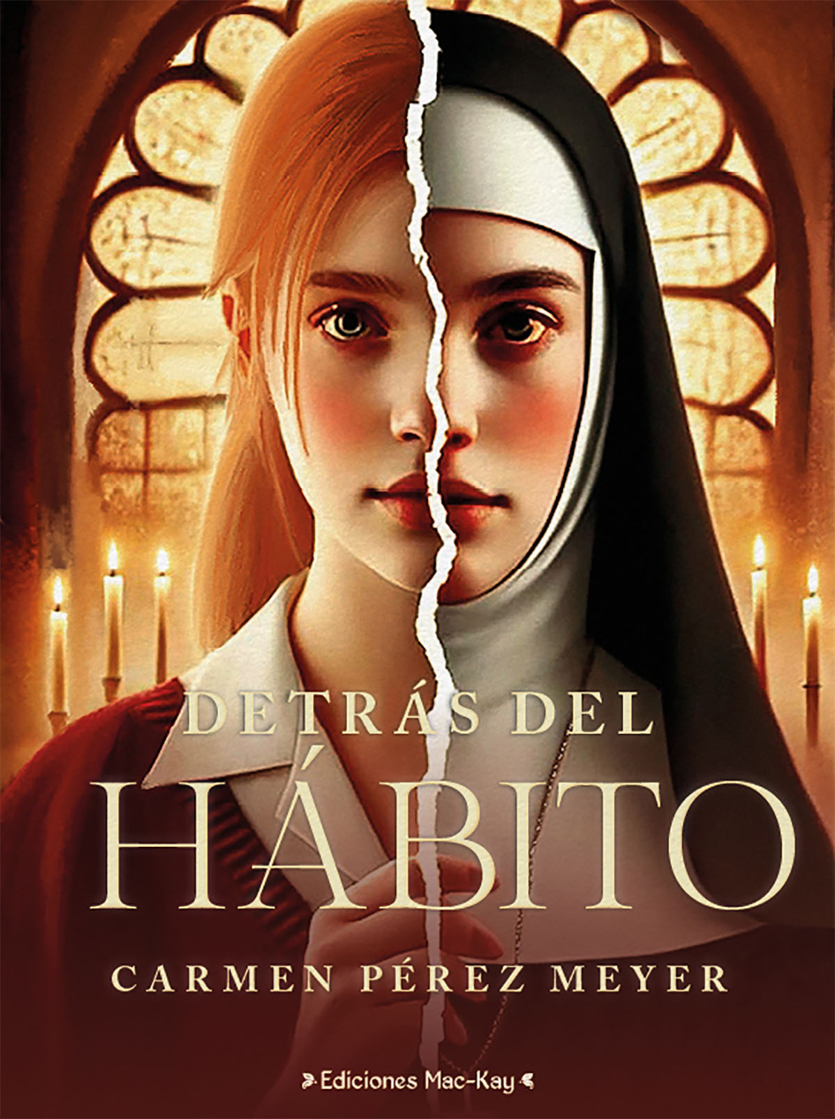 Lanzan novela Detrás del hábito de la pintora Carmen Pérez Meyer que retrata la vida en los conventos y releva la valentía y resiliencia Foto portada novela