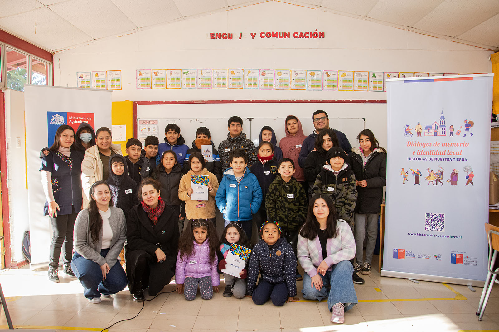 COMUNIDADES DE SIETE REGIONES DEL PAÍS FUERON BENEFICIADAS POR CICLO DE TALLERES LITERARIOS DE FUCOA img talleres fucoa 01