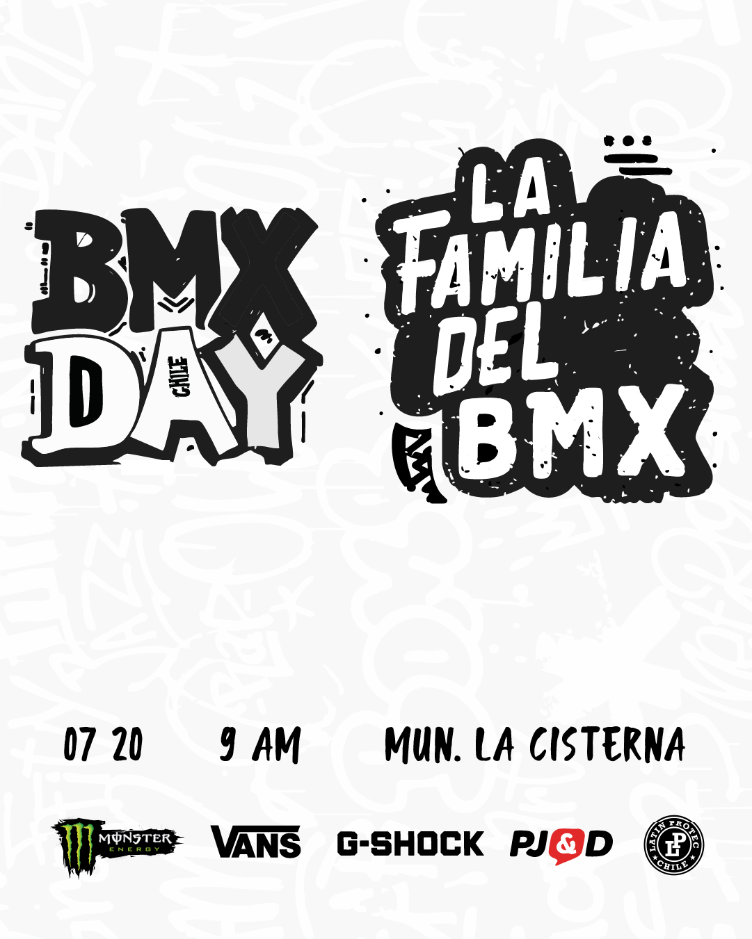 EL BMX DAY 2025 SE TOMA SANTIAGO BMX Day 2025 Afiche oficial
