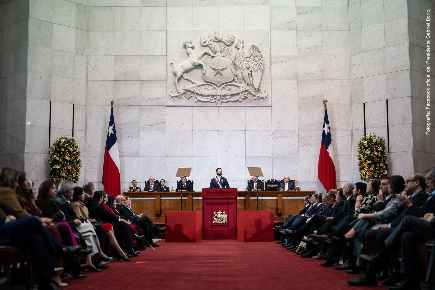 Fuente Facebook oficial del Presidente Gabriel Boricjpg