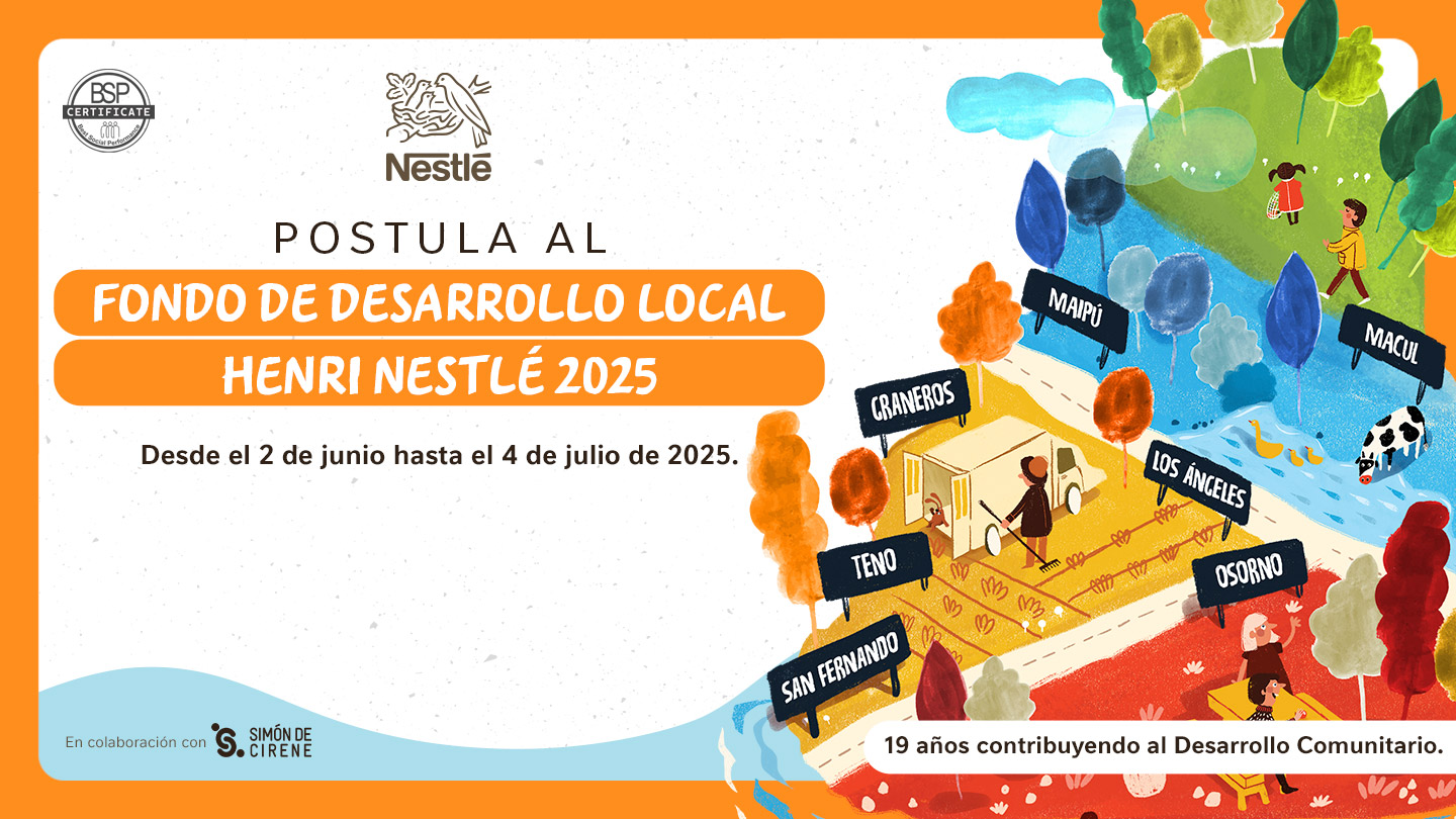 LANZAN 19 VERSIÓN DEL FONDO DE DESARROLLO LOCAL HENRI NESTLÉ PARA EL IMPULSO DE INICIATIVAS COMUNITARIAS