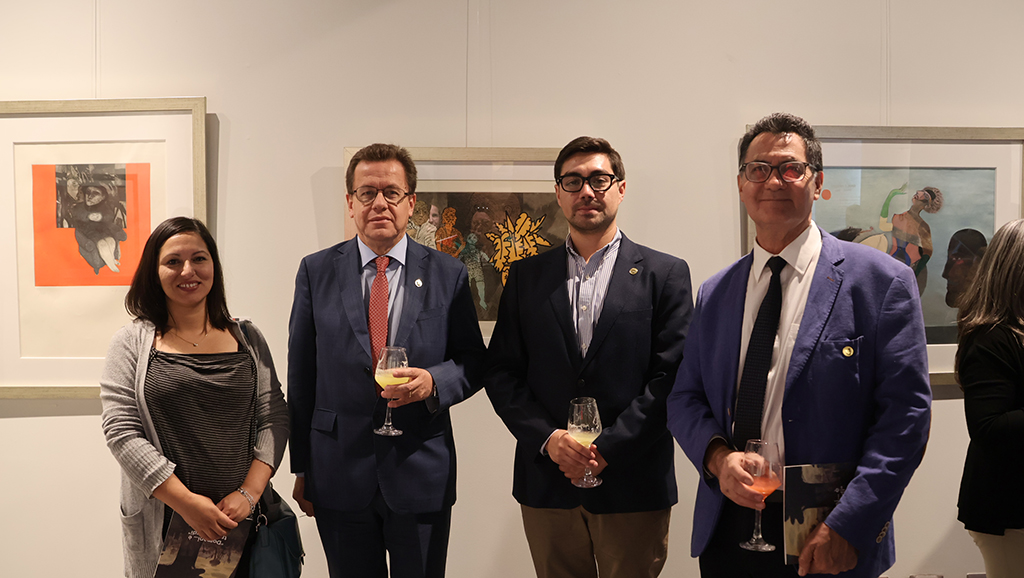 INAUGURACIÓN DE EXPOSICIÓN DE GONZALO CIENFUEGOS DA INICIO A LA TEMPORADA DE ARTE EN LA UNIVERSIDAD AUTÓNOMA DE CHILE 2