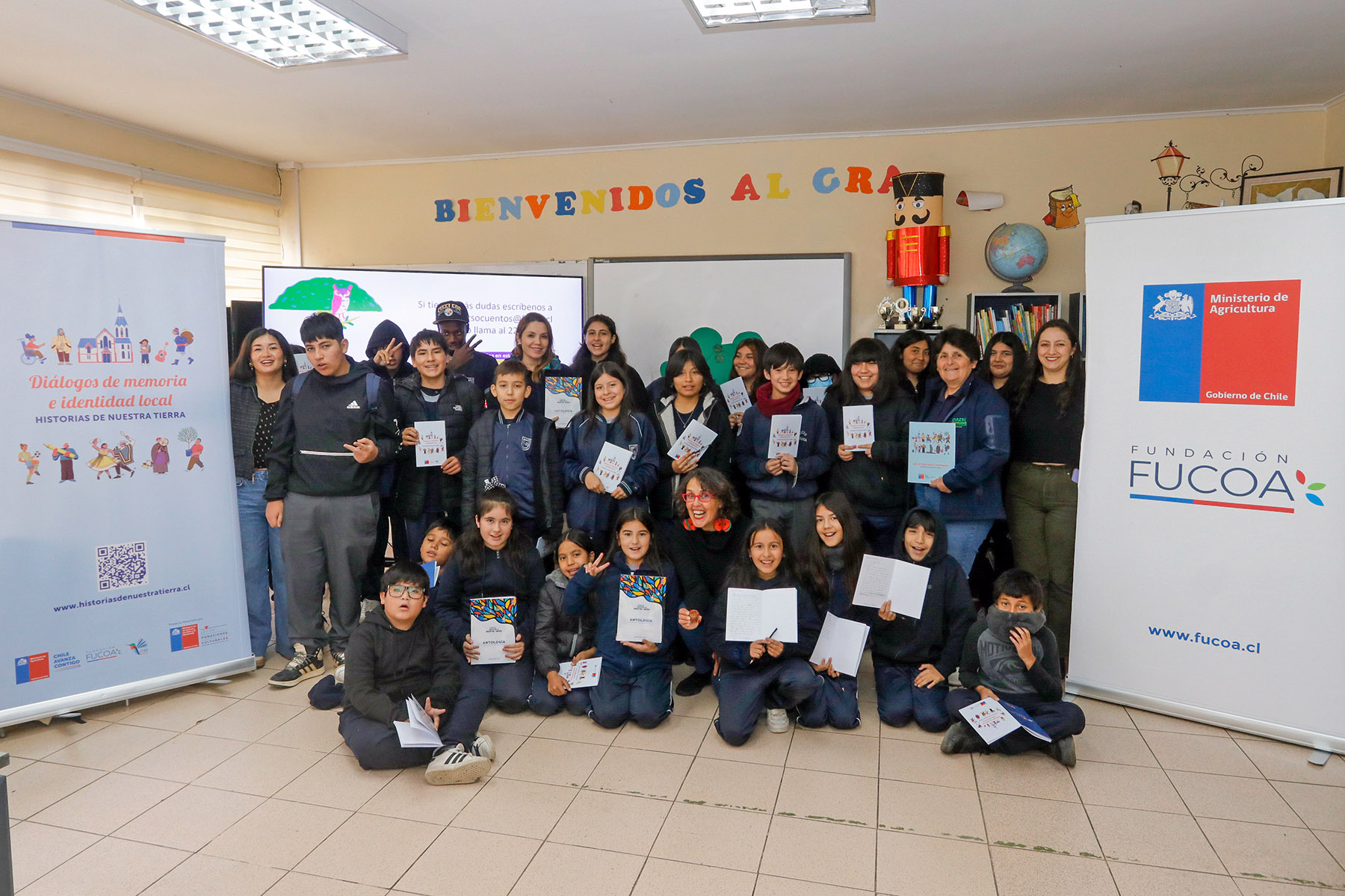 ESTUDIANTES DE REQUINOA PONEN EN VALOR EL PATRIMONIO CULTURAL LOCAL EN TALLERES LITERARIOS DE FUCOA