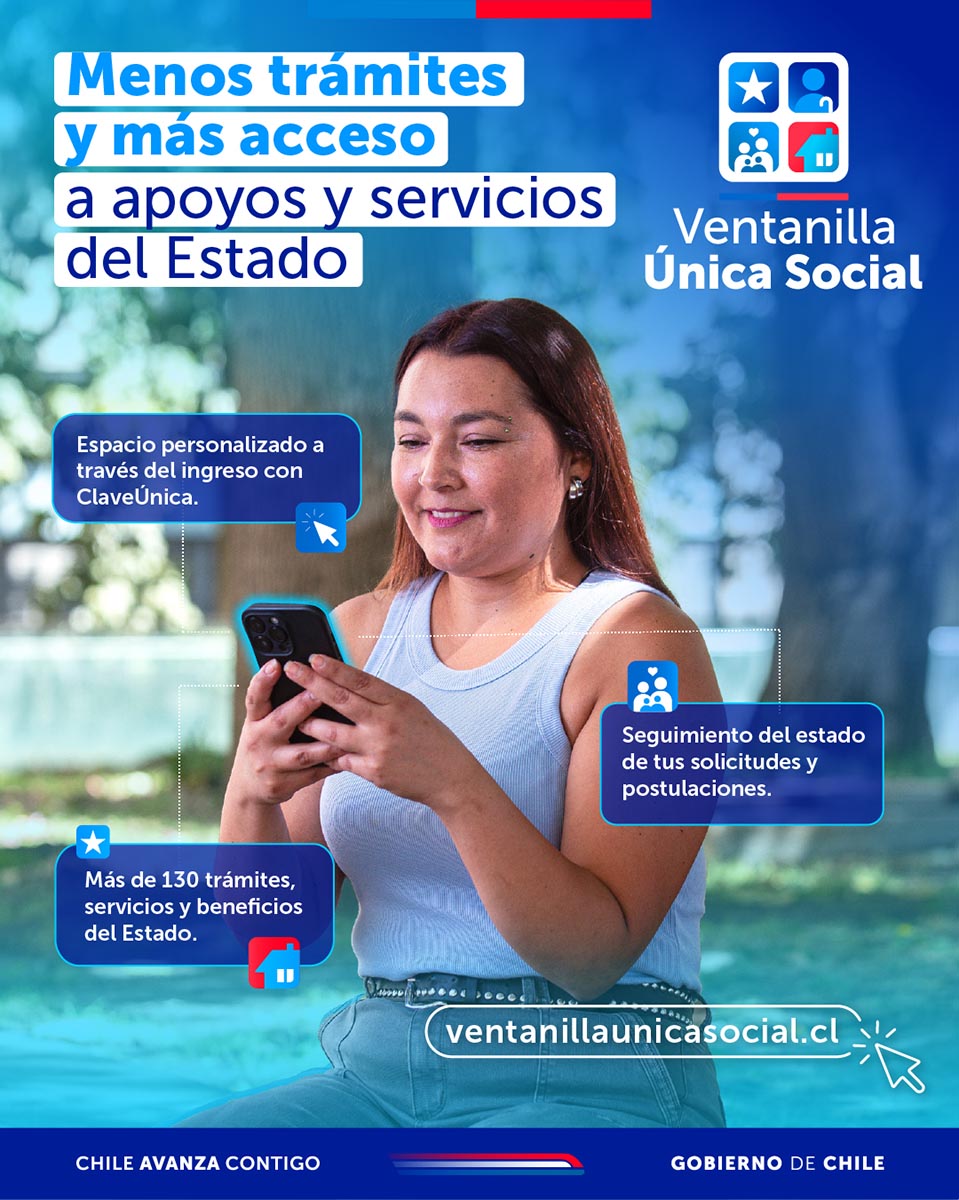 GOBIERNO LANZA VENTANILLA ÚNICA SOCIAL NUEVA PLATAFORMA QUE SIMPLIFICA EL ACCESO A BENEFICIOS DEL ESTADO Ventanilla Única Social
