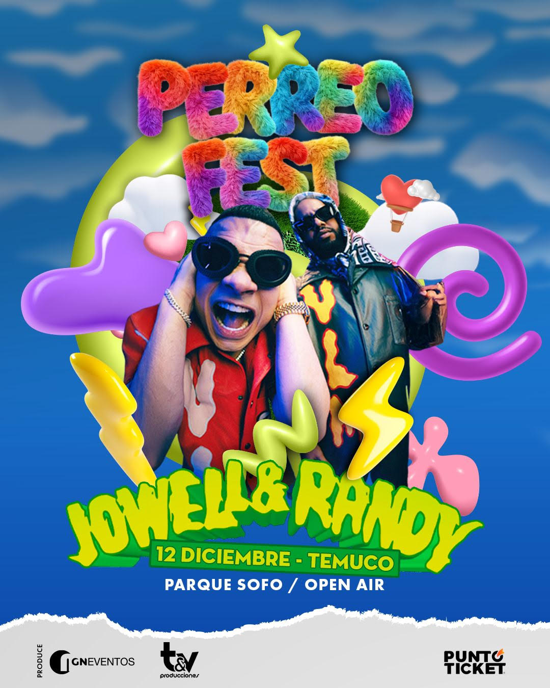 JOWELL RANDY LIDERAN HITO CULTURAL EN TEMUCO CON PERREO FEST