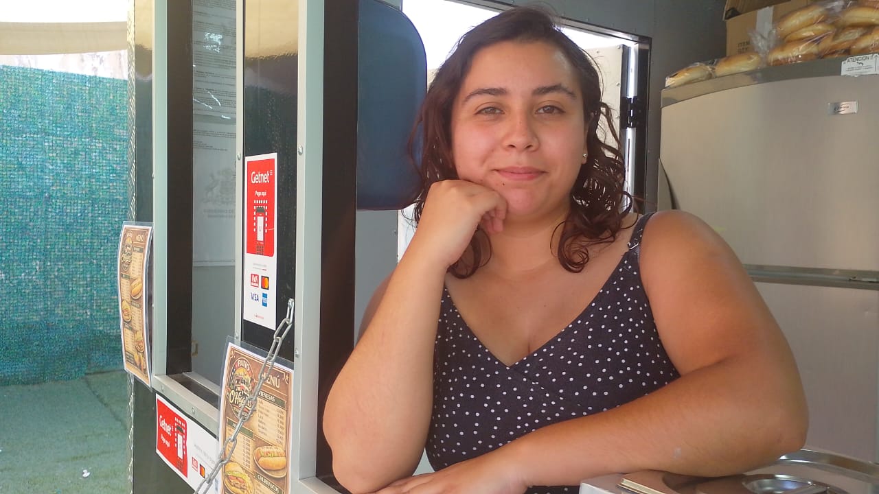 Mujer pstio ohiggins