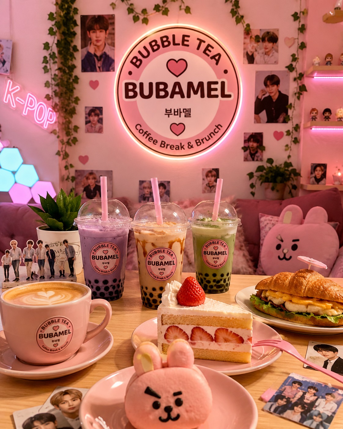 BUBAMEL CAFETERÍA K-POP: MÚSICA, BUBBLE TEA Y CULTURA COREANA ATERRIZAN EN RANCAGUA
