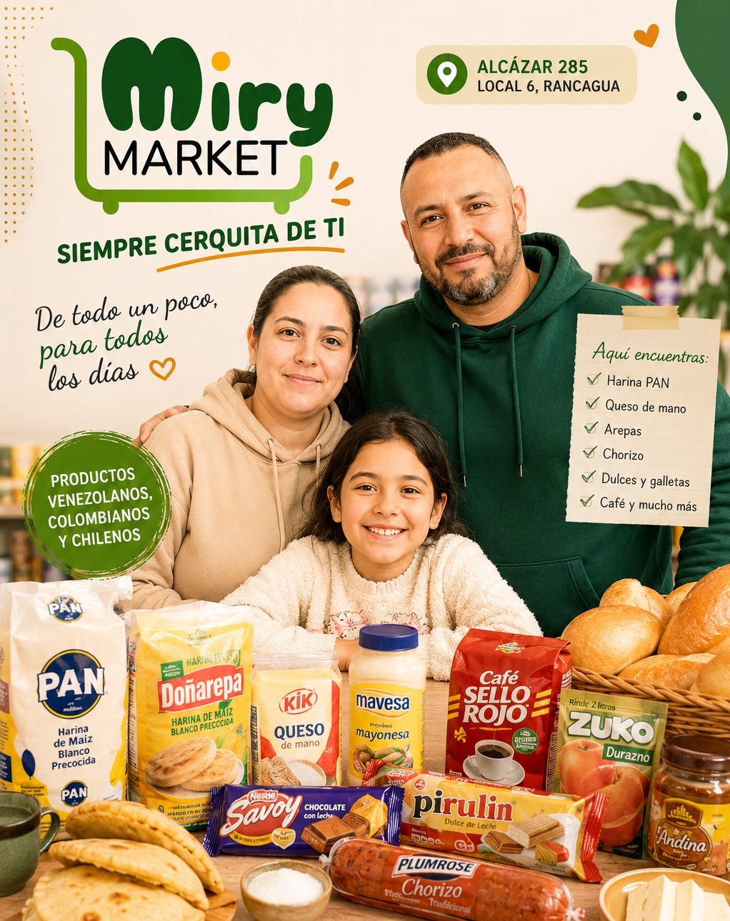 MIRY MARKET: EL MINIMARKET FAMILIAR QUE BUSCA CONQUISTAR CON PRECIOS BAJOS Y SABOR VENEZOLANO